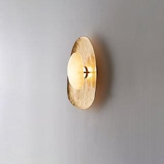 Haloform Aurea Alabaster Wall Lamp-Neutral Decor