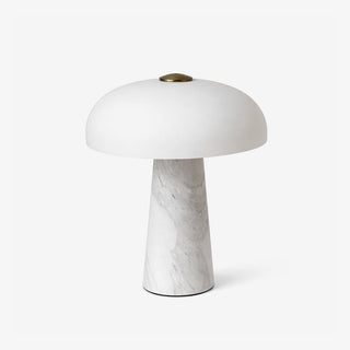 Haloire Marble Table Lamp-Neutral Decor