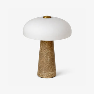 Haloire Marble Table Lamp-Neutral Decor