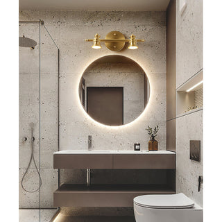 Corten Applique Murale en Laiton