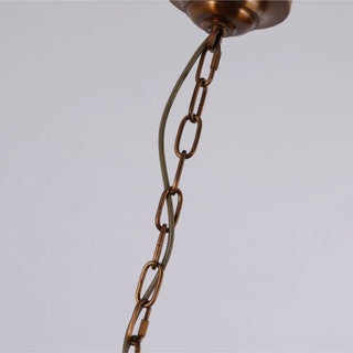Ciphaen Lustre Laiton Verre Luxe Postmoderne