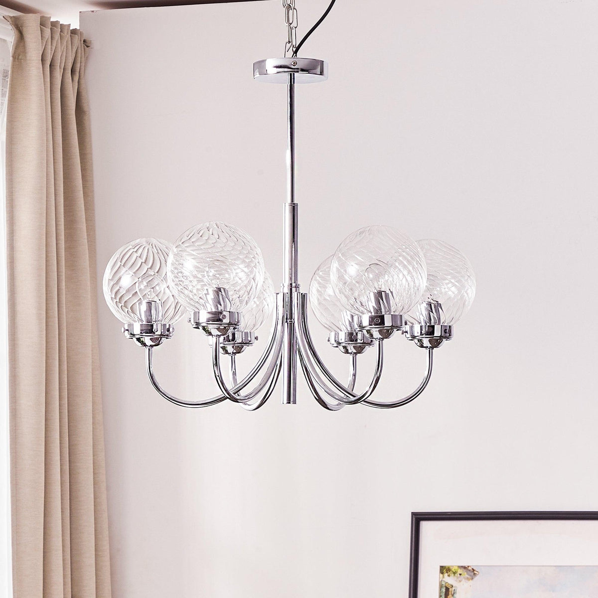 Viressa Élégance Nordic Verre Lustre
