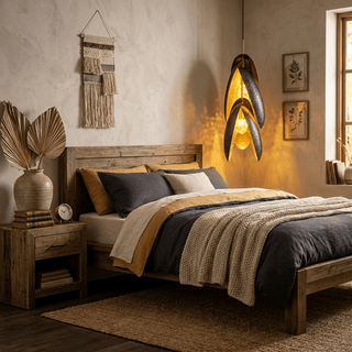Hammered Pendant Lamp-Neutral Decor