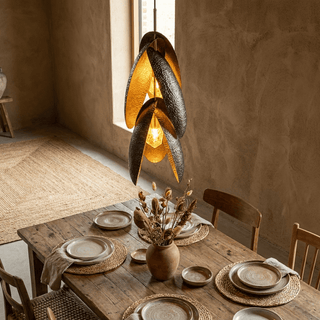 Hammered Pendant Lamp-Neutral Decor