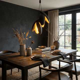 Hammered Pendant Lamp-Neutral Decor