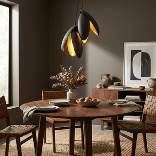 Hammered Pendant Lamp-Neutral Decor