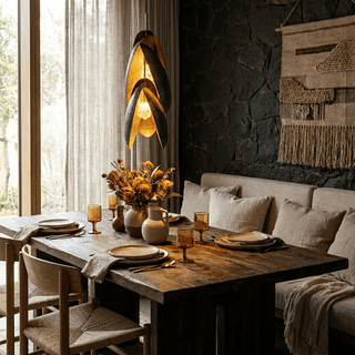 Hammered Pendant Lamp-Neutral Decor