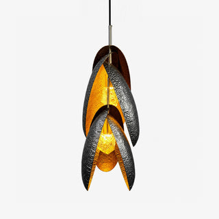 Hammered Pendant Lamp-Neutral Decor