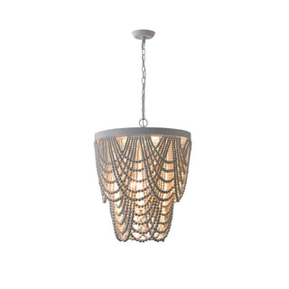 Ordore Lustre Bois Métal Luxe Postmoderne