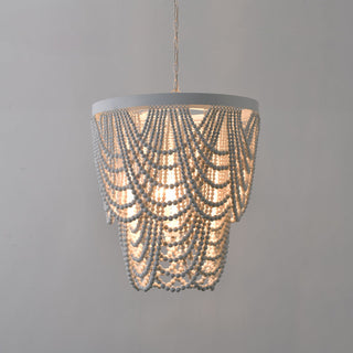 Ordore Lustre Bois Métal Luxe Postmoderne