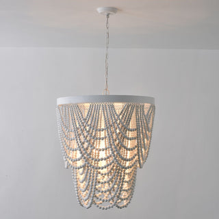 Ordore Lustre Bois Métal Luxe Postmoderne
