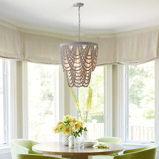 Ordore Lustre Bois Métal Luxe Postmoderne