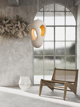 Elysire Suspension Artistique Beige