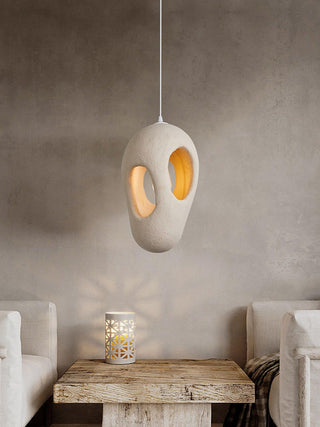Elysire Suspension Artistique Beige