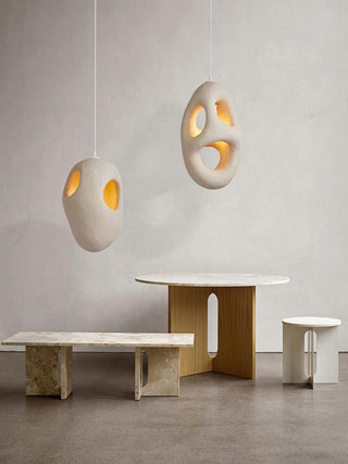 Elysire Suspension Artistique Beige
