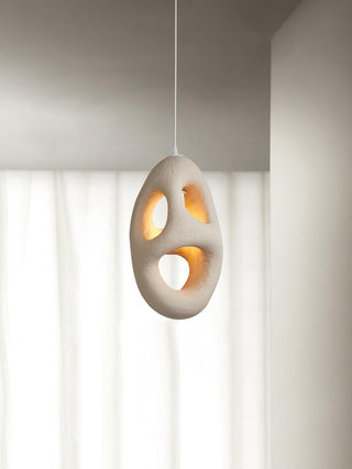 Elysire Suspension Artistique Beige