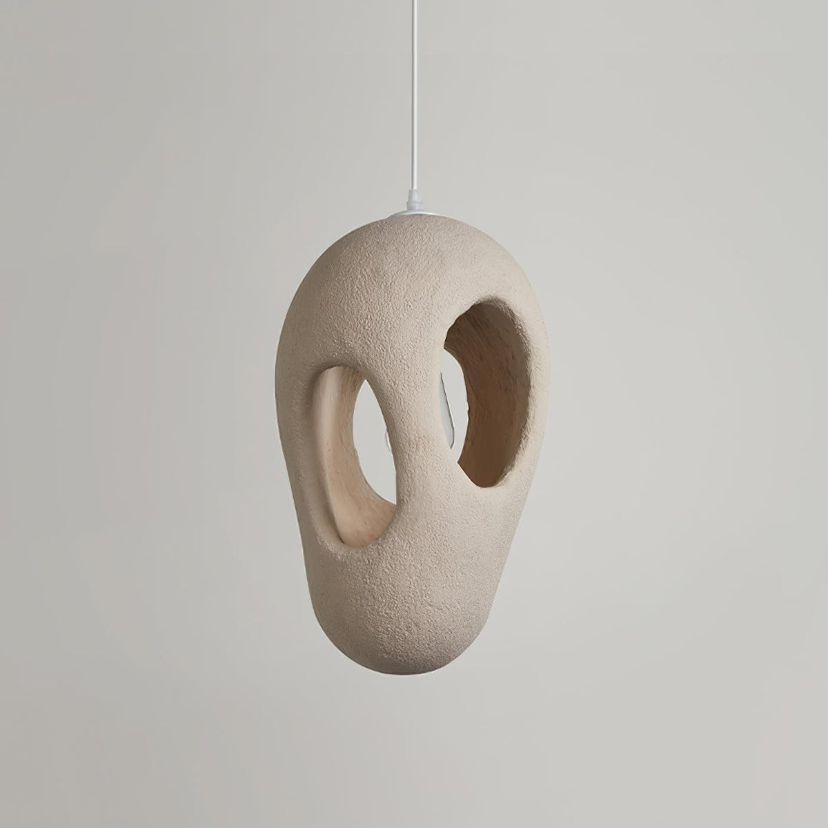 Elysire Suspension Artistique Beige