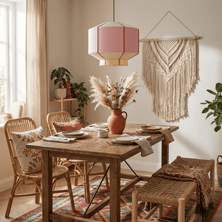 Hand-Wound Lantern Pendant Lamp-Neutral Decor