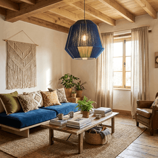 Hand-Wound Lantern Pendant Lamp-Neutral Decor
