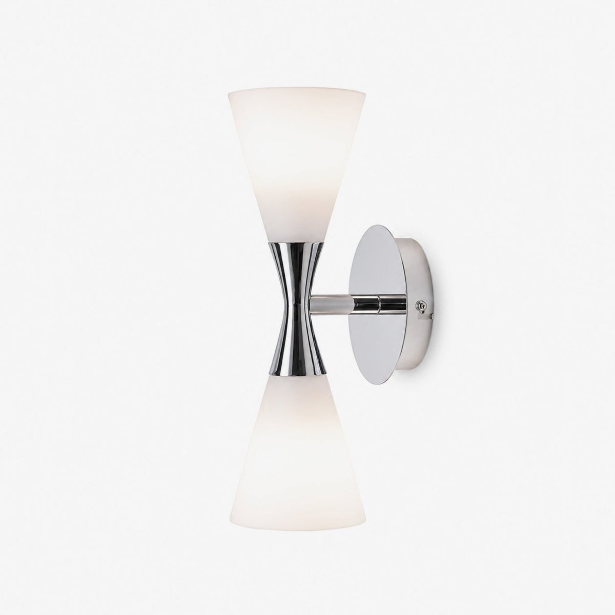 Cinch Double Cone Wall Sconce-Neutral Decor