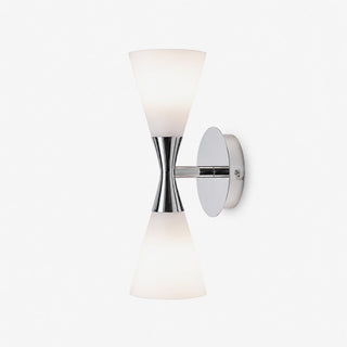 Cinch Double Cone Wall Sconce-Neutral Decor