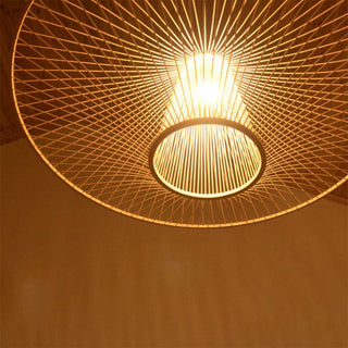 Ritta Suspension Créative Fait à la Main Bambou Salon