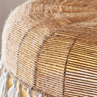 Boho Lampe Suspendue en Jute Tissée à la Main