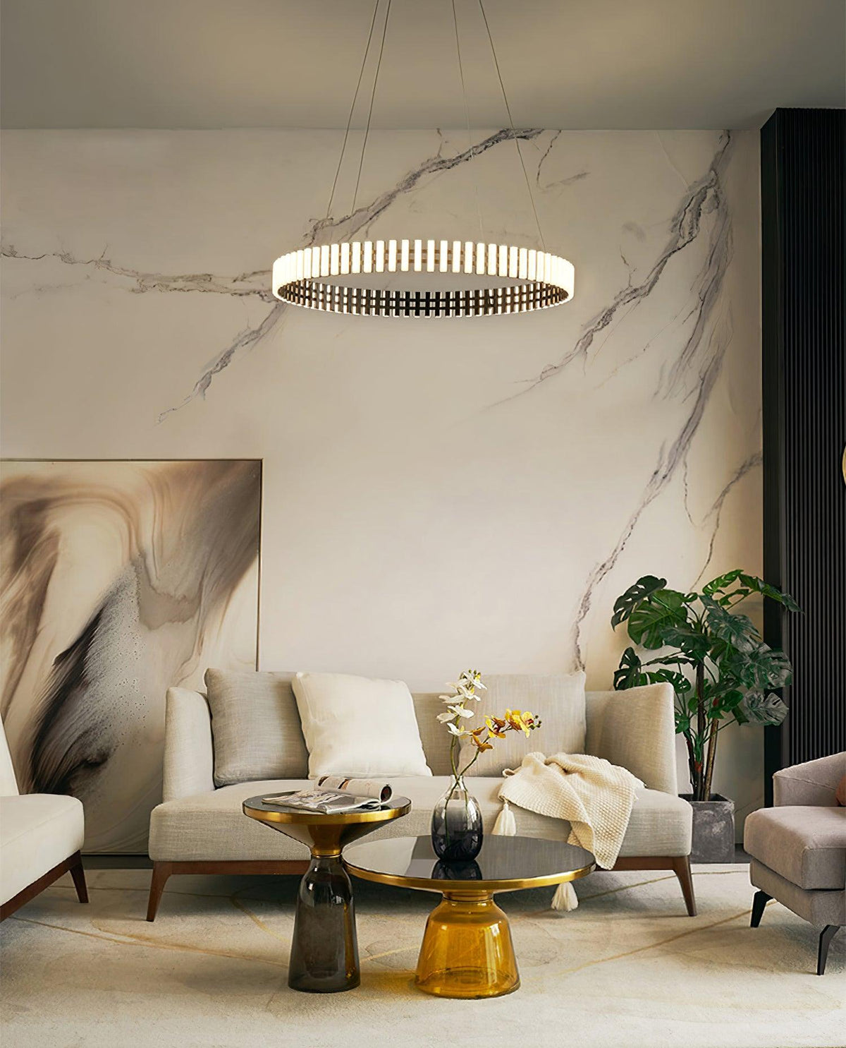 Rivo Lustre Moderne en Métal