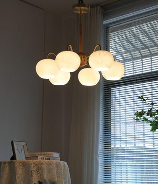 Elyra Lustre Élégant en Bois-Luire