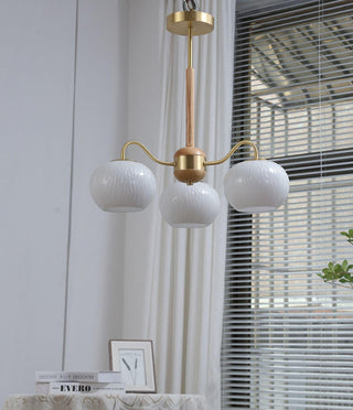 Elyra Lustre Élégant en Bois-Luire