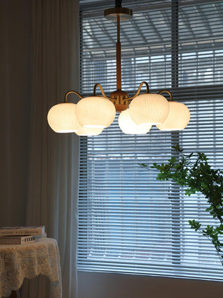 Elyra Lustre Élégant en Bois-Luire