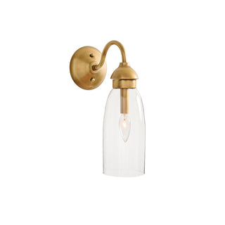 Nydoreth Applique Murale Cuivre Verre Moderne