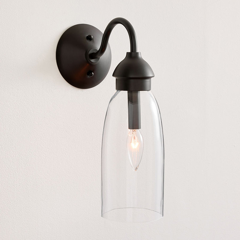 Nydoreth Applique Murale Cuivre Verre Moderne