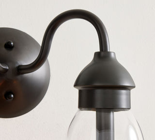 Nydoreth Applique Murale Cuivre Verre Moderne