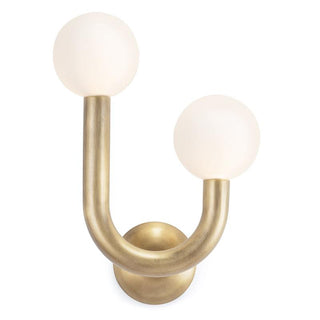 Zoshaos Applique Murale Laiton Verre Moderne Joyeuse