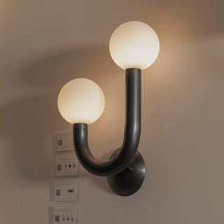 Zoshaos Applique Murale Laiton Verre Moderne Joyeuse