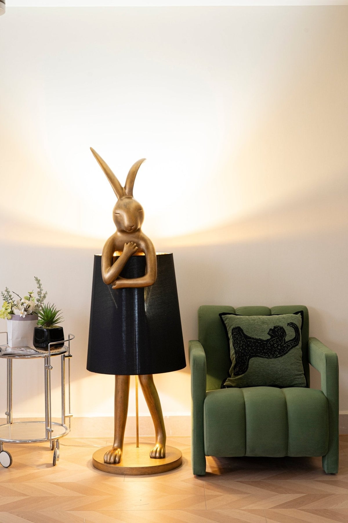 Sedr Luxurious Hare Silhouette Lampadaire