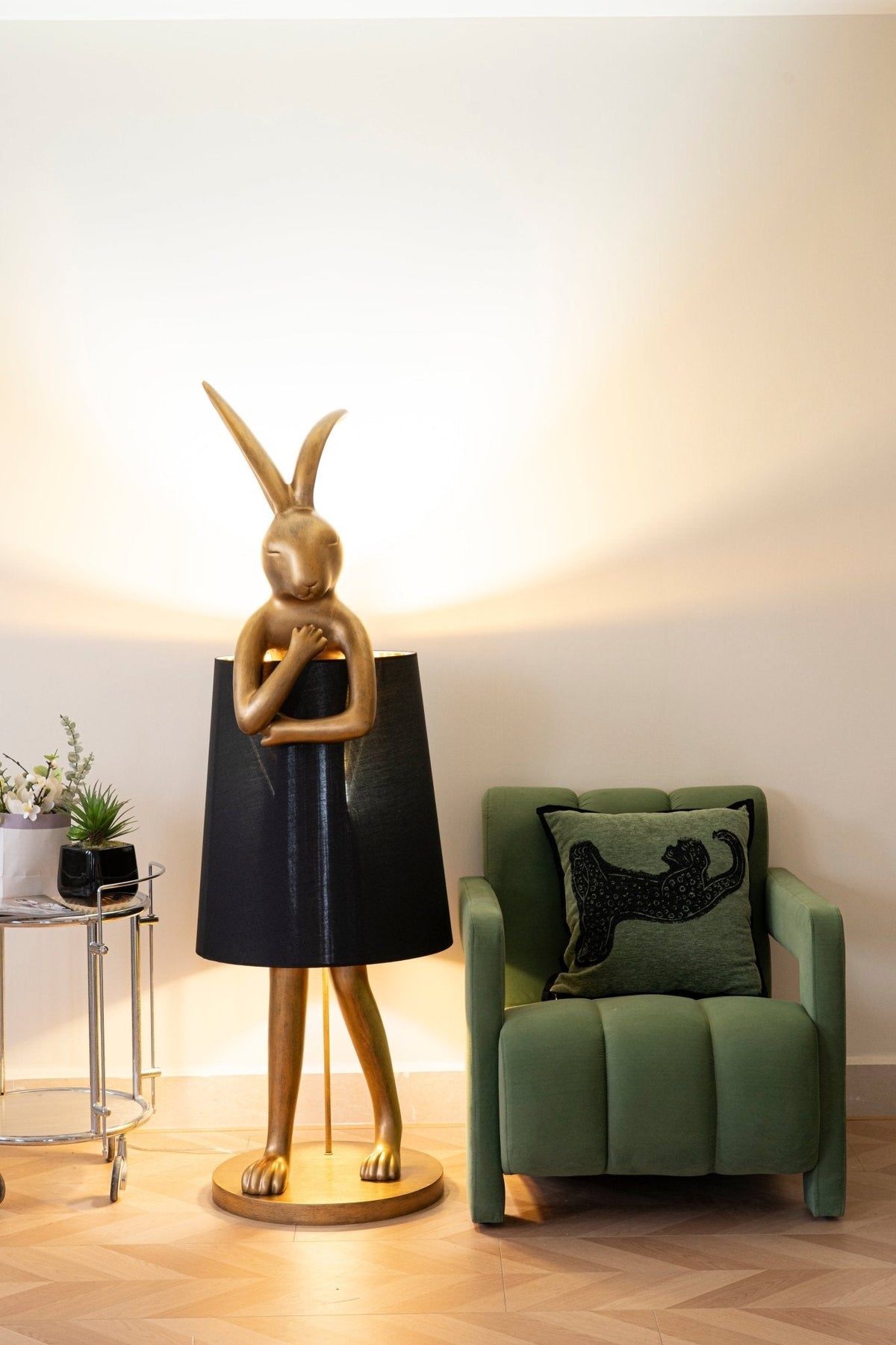 Sedr Luxurious Hare Silhouette Lampadaire