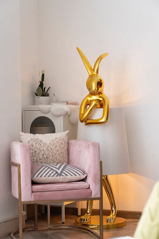 Sedr Luxurious Hare Silhouette Lampadaire