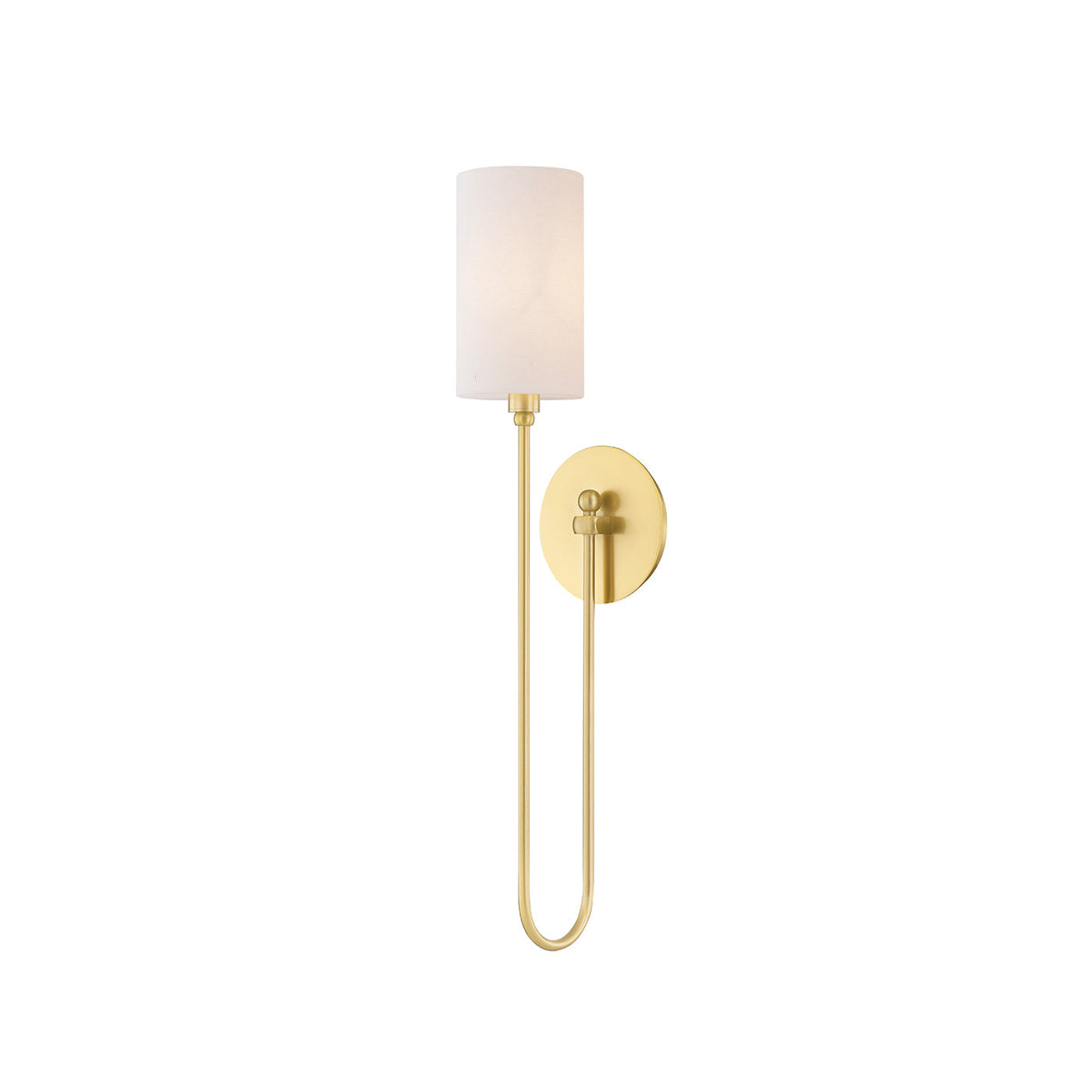 Syvineth Applique Murale Laiton Tissu Minimaliste Moderne