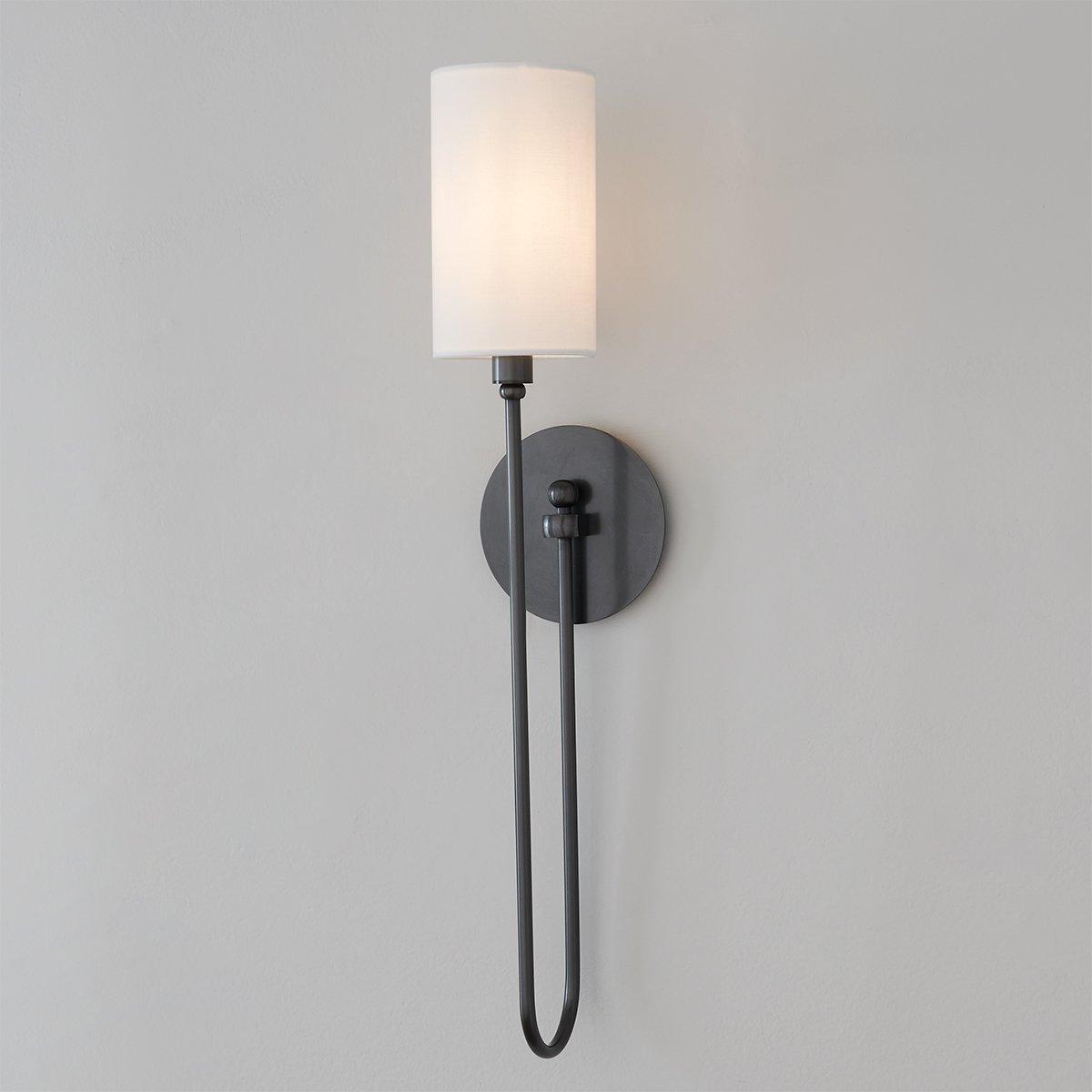 Syvineth Applique Murale Laiton Tissu Minimaliste Moderne