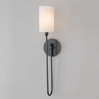 Syvineth Applique Murale Laiton Tissu Minimaliste Moderne