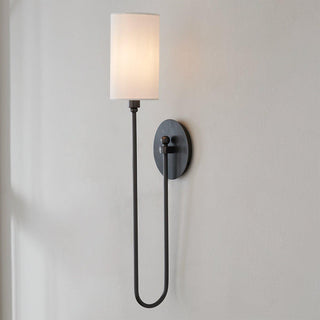 Syvineth Applique Murale Laiton Tissu Minimaliste Moderne