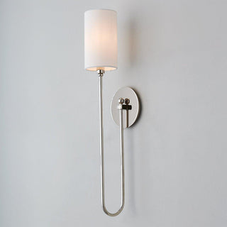 Syvineth Applique Murale Laiton Tissu Minimaliste Moderne