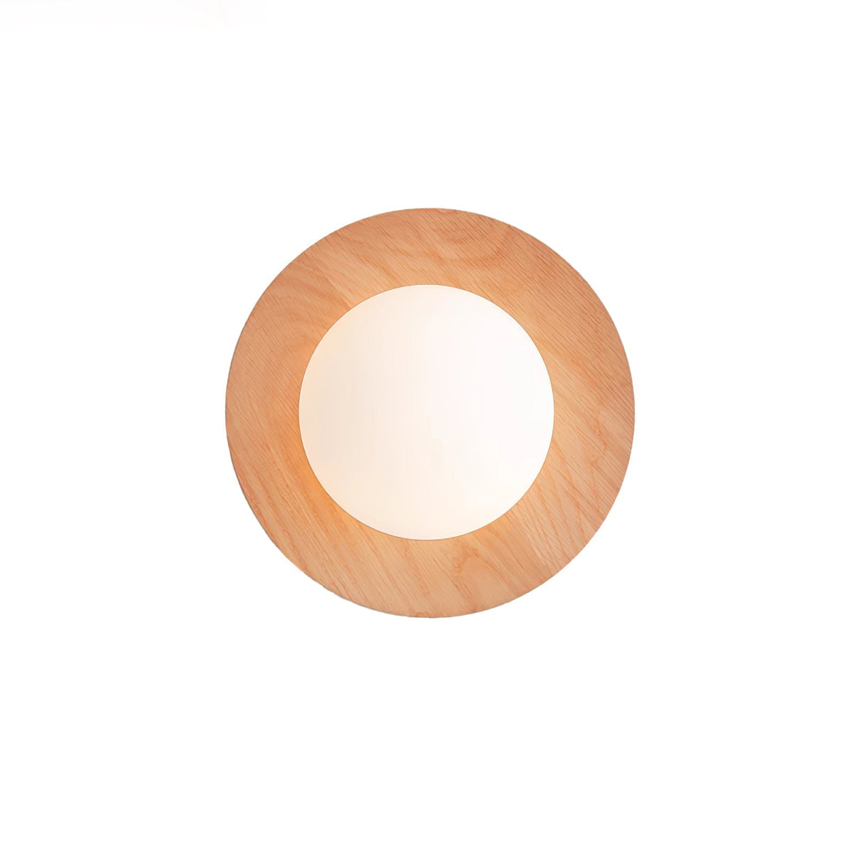 Kalael Applique Murale Minimaliste en Bois et Verre