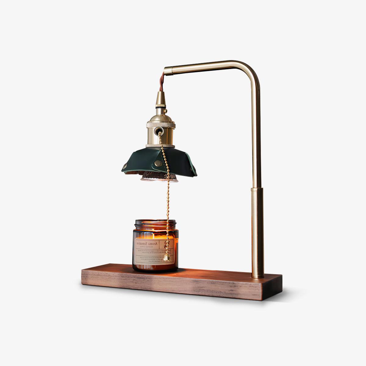 Clark Lampe de Table en Bois Moderne