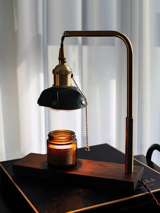 Clark Lampe de Table en Bois Moderne