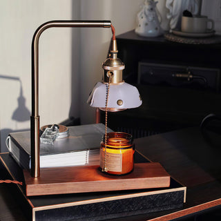 Clark Lampe de Table en Bois Moderne
