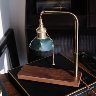 Clark Lampe de Table en Bois Moderne