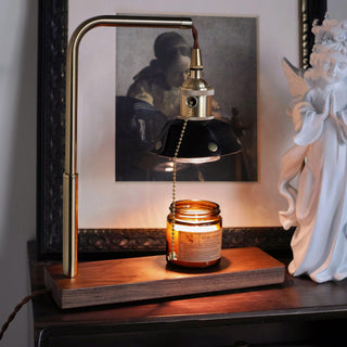 Clark Lampe de Table en Bois Moderne